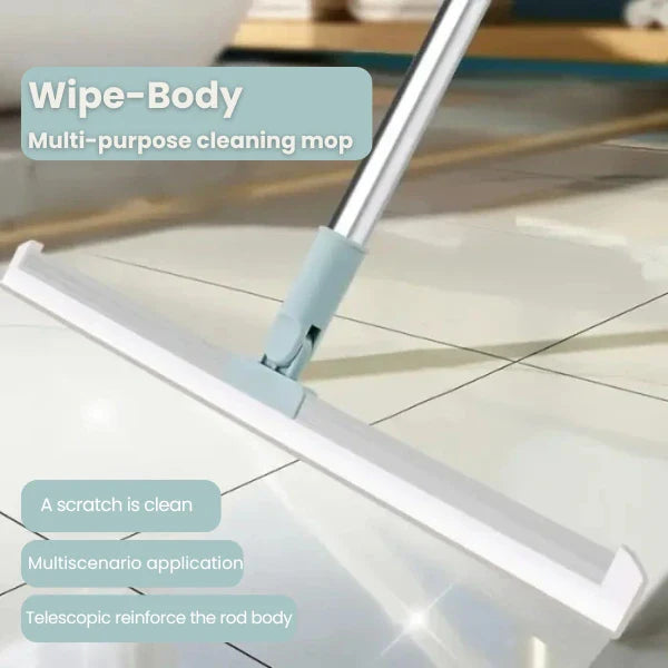 IGS FlexiClean - Multipurpose Wiper | Adjustable Silicon Blade | 180° Rotating Head