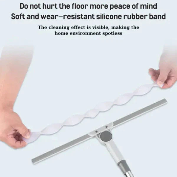 IGS FlexiClean - Multipurpose Wiper | Adjustable Silicon Blade | 180° Rotating Head