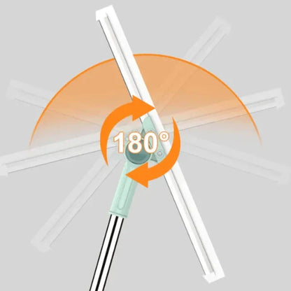 IGS FlexiClean - Multipurpose Wiper | Adjustable Silicon Blade | 180° Rotating Head