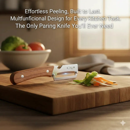 SteelCut Smart Peeler – Stainless Peeler | High-Grade Durability | Clean, Precision Peeling + Bottle Opener